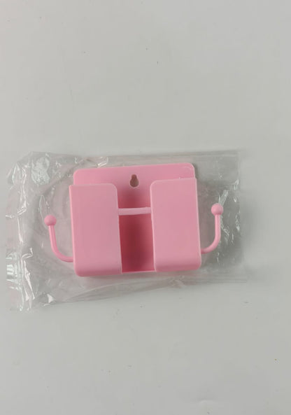 1 Pc Blue Wall Mount Mobile Stand With Hook