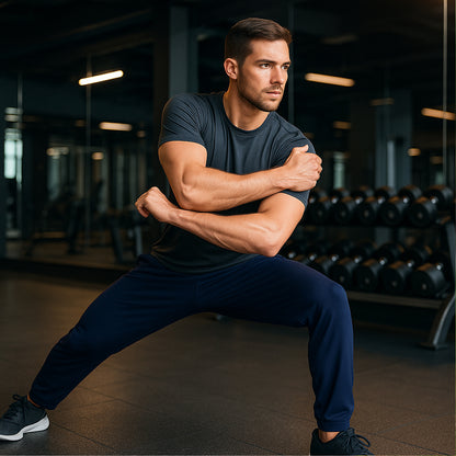 Premium Comfort Fit Mens Track Pant (Size Small)