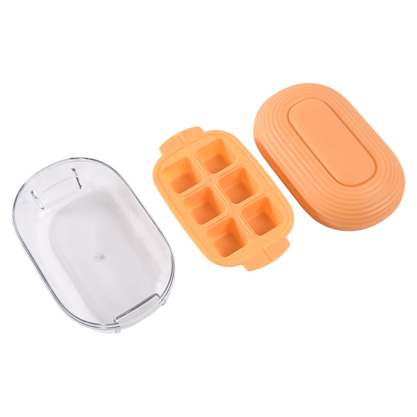 Plastic Ice Cube Tray (1 Set)