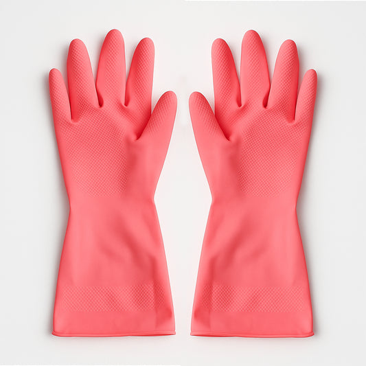 Reusable Waterproof Household Cleaning Gloves (45gm  1 Pair)