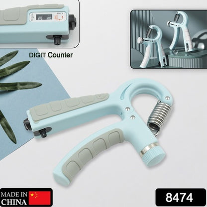 Gym Fitness Hand Grip Men Adjustable Finger Heavy Exerciser Strength For Muscle Recovery Hand Gripper Trainer Strengthener (1 Pc)