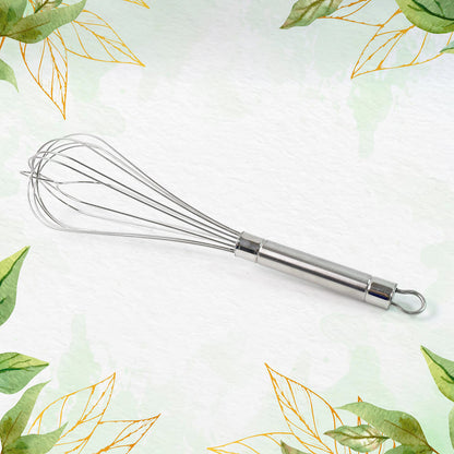 Apex Stainless Steel Medium Hand Whisk (1 Pc)