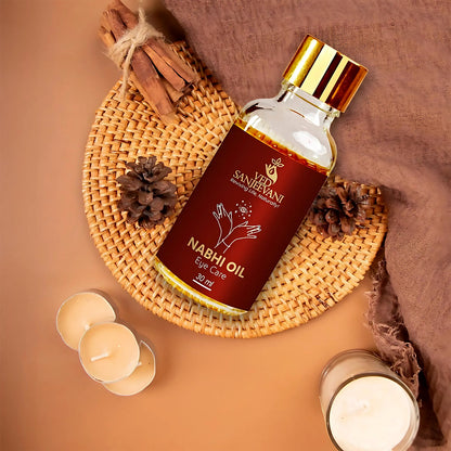 Ved Sanjeevani 100 Organic Ayurvedic Nabhi Oil For Eye Care (30ml  1 Pc)