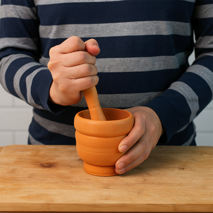 Unbreakable Plastic Mortar  Pestle - (Set)