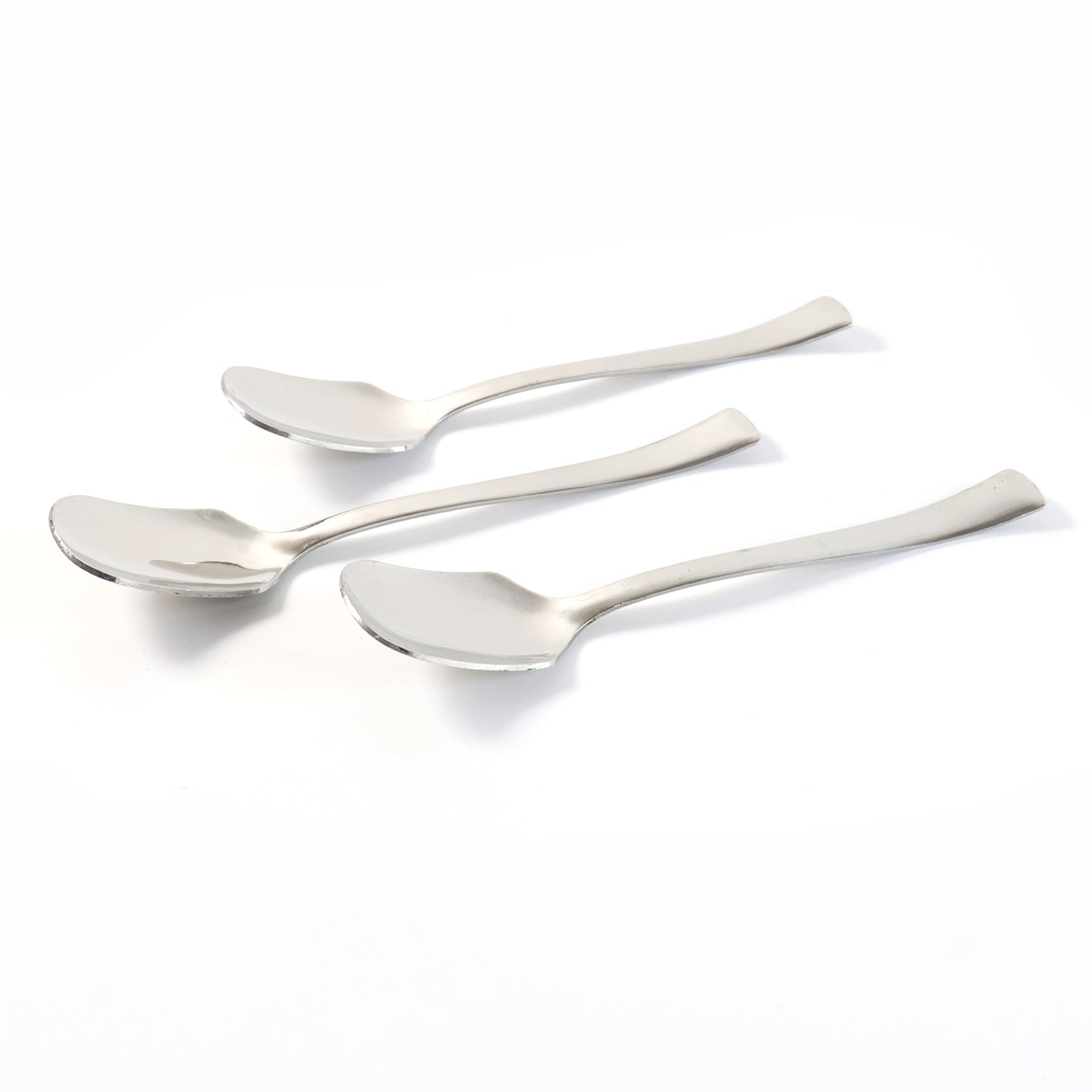 Stainless Steel Ice-cream Spoon - (3 Pc  Set)