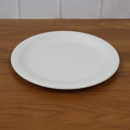 Plastic Round Dinner  Serving Plate  23 Cm (1 Pc)