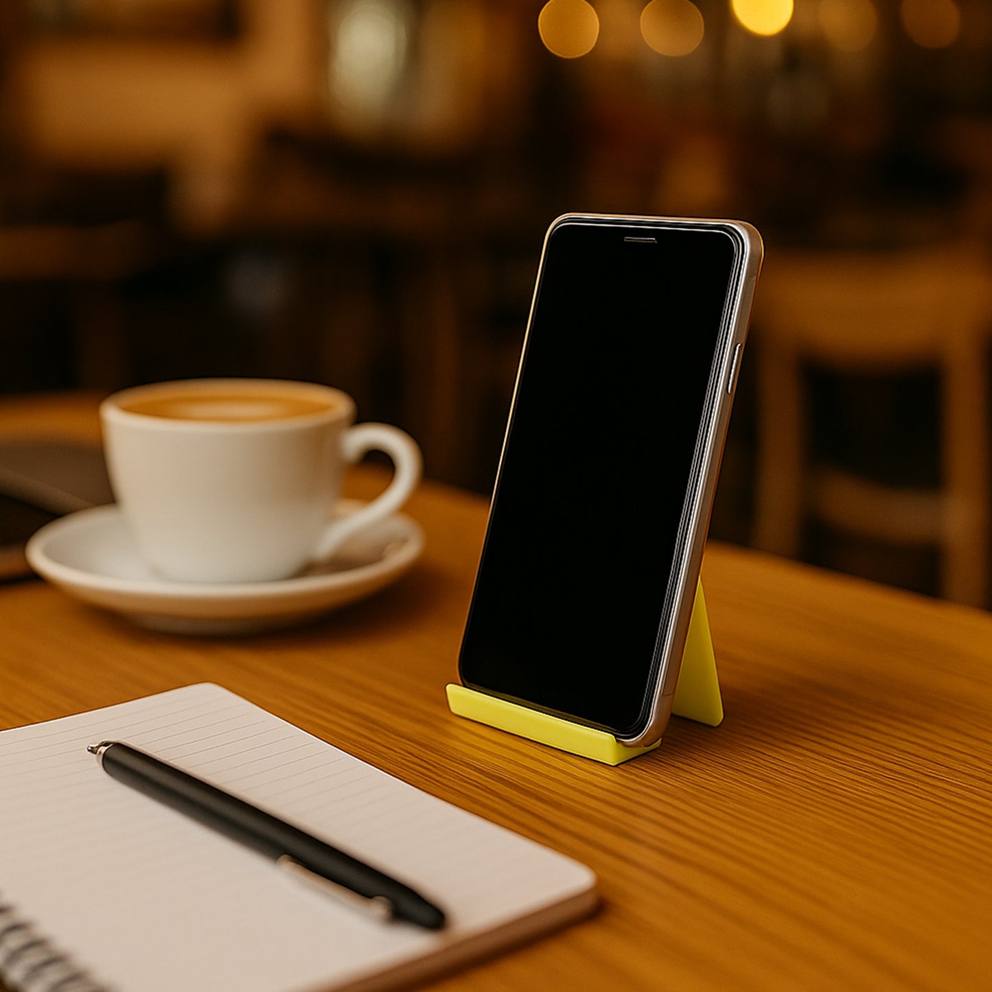 Multifunctional Plastic Mobile Phone Stand  Pen Holder (2 Pc  Mix Color)