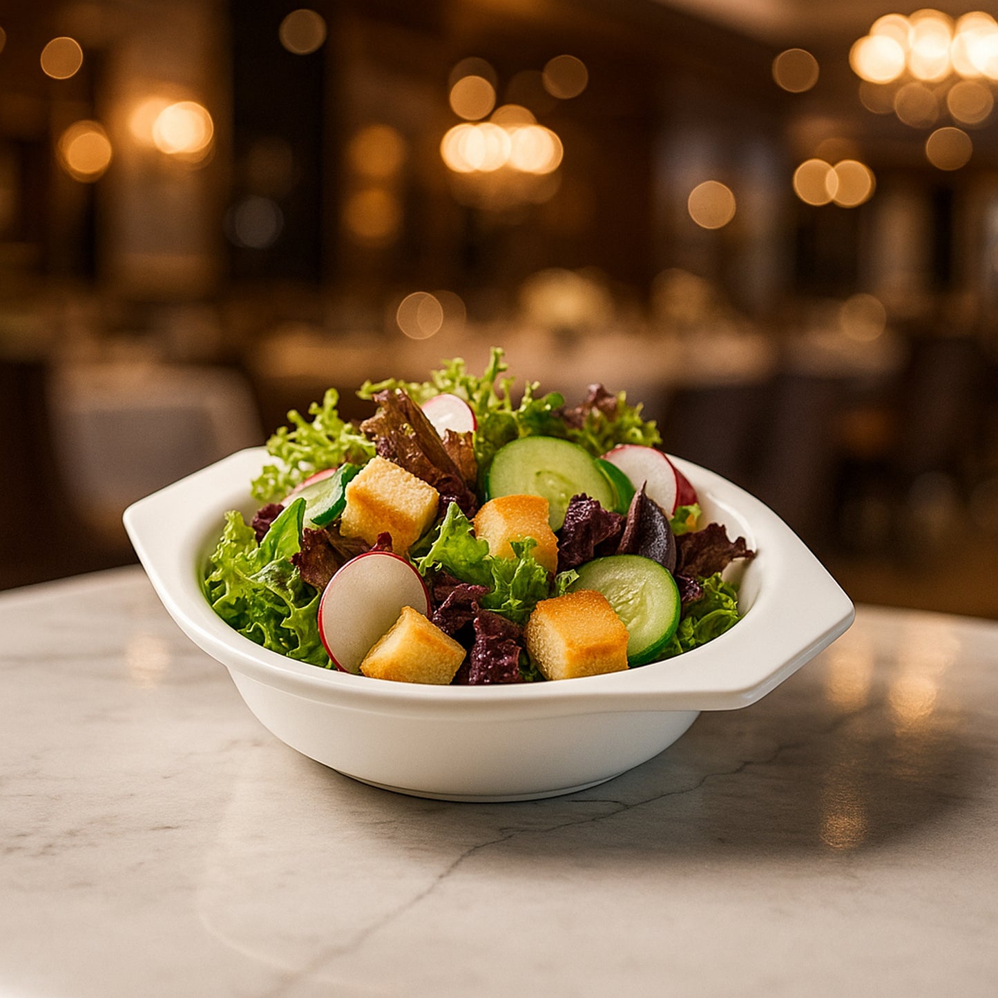 Premium Plastic Serving  Mixing Bowl With Easy-grip Side Tabs (1 Pc)