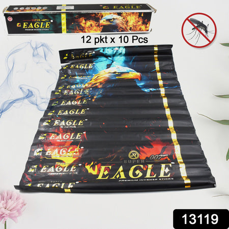 13119 Mosquito Agarbatti Stick Mosquito Agarbatti 1 Box (12 Packet  120 Sticks) (Incense Stick)
