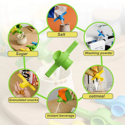 Packet Pourer  Sealer Clip - (4 Pc)