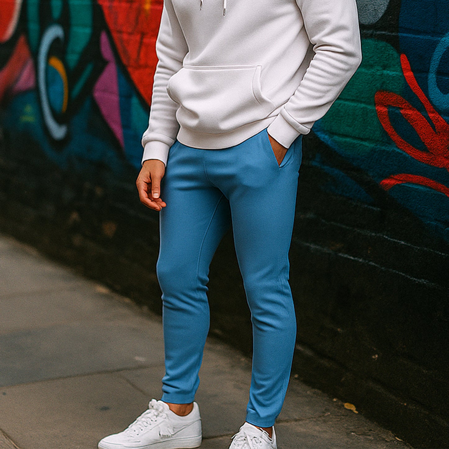 Premium Comfort Fit Mens Track Pant (Size Medium)