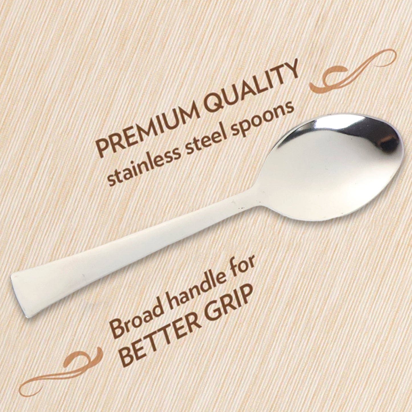 Everyday Dining Spoons - (3 Pc  Set)