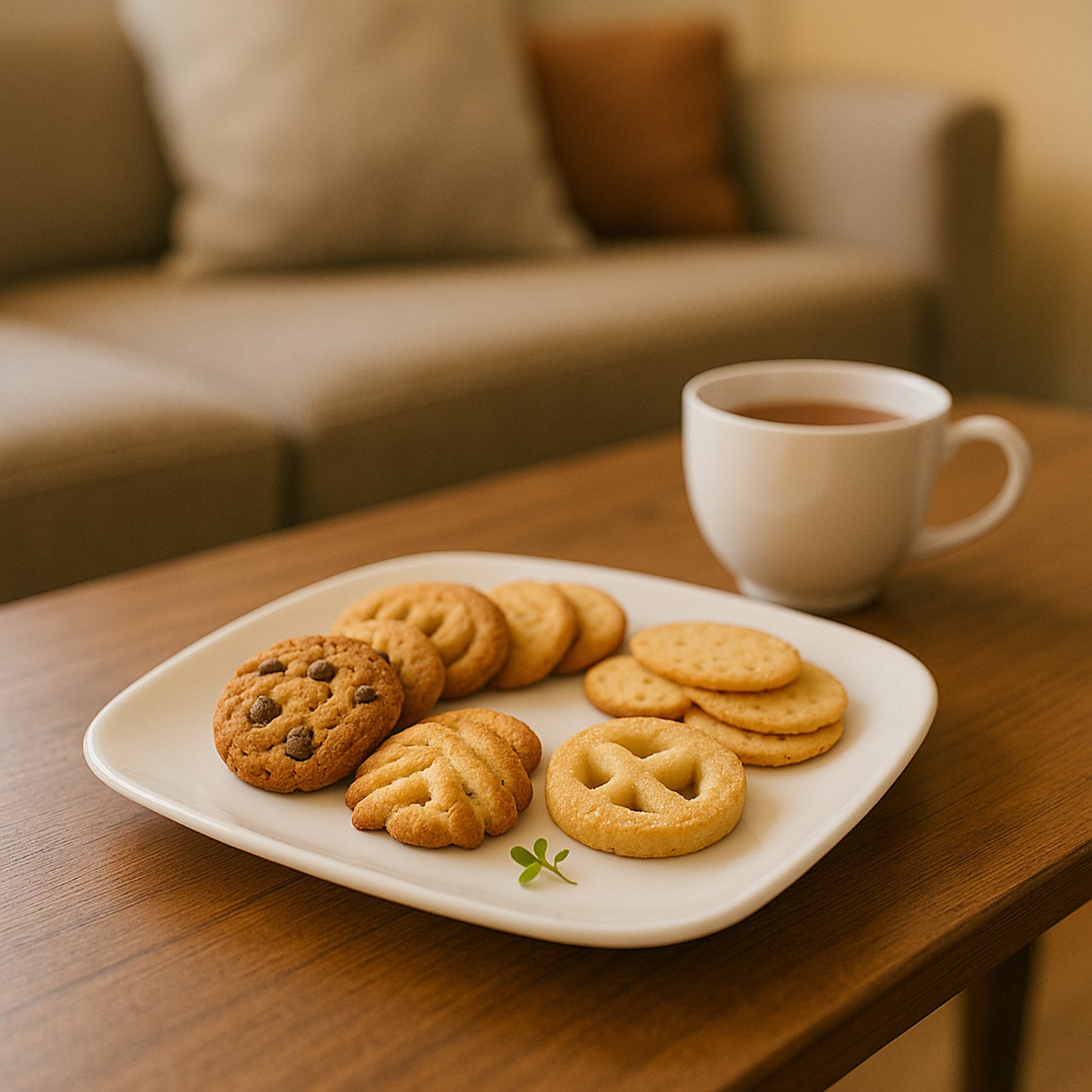 Premium Square Dinner Plate (32 Cm  1 Pc)