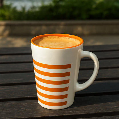 Stylish Melamine Coffee Mug (Approx 350ml  1 Pc)