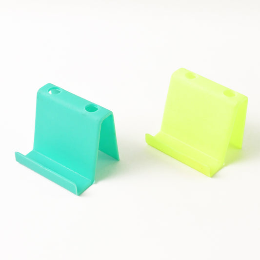 Multifunctional Plastic Mobile Phone Stand  Pen Holder (2 Pc  Mix Color)