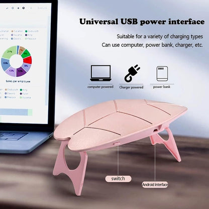 12914 Mini Nail Lamp 6w 6 Led Uv Nail Dryer With Usb Cable For Gel Nail Polish Nail Art Tools For Starters Home Diy Professionals Salon Manicure (1 Pc)